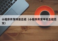 小程序开发项目总结（小程序开发项目总结范文）